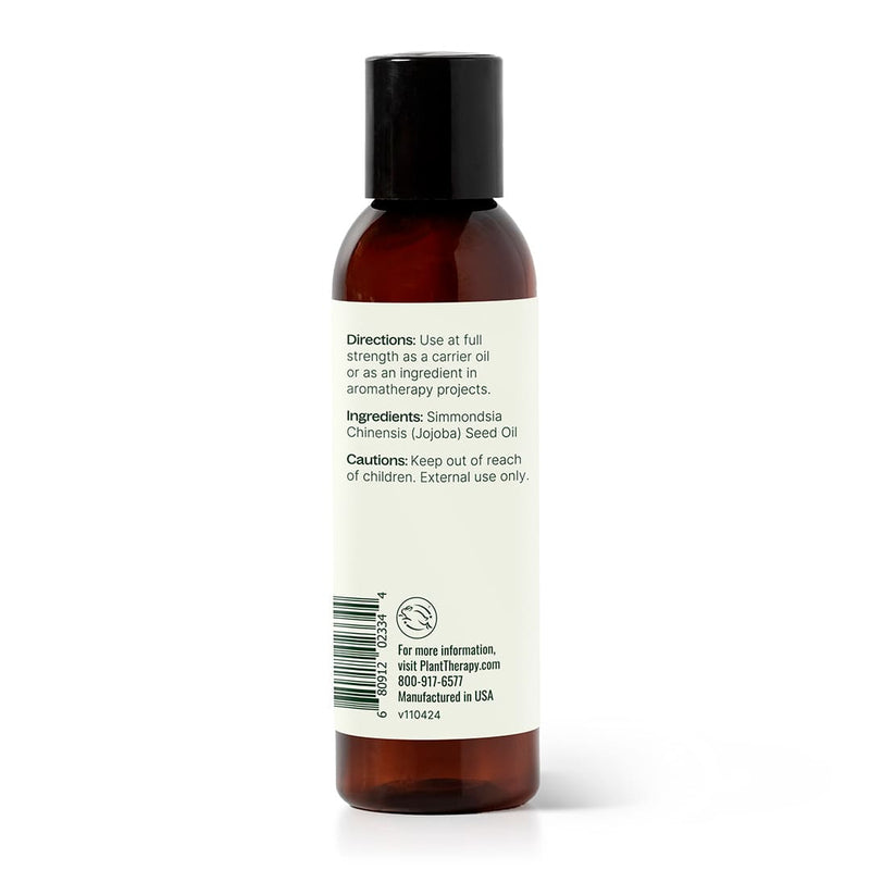 Plant Therapy Golden Jojoba Carrier Oil Body Care Antique White 2 oz,4 oz,16 oz