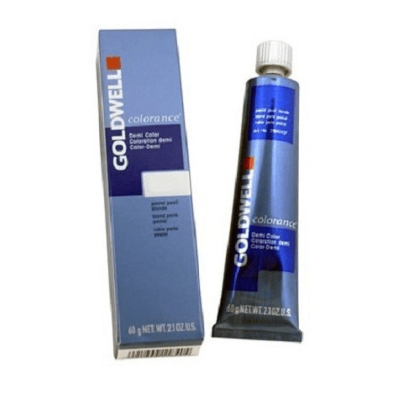 VIP Extensions Goldwell Colorance Demi Color 6RR Red Pepper, 2.1 oz Demi-Permanent Hair Color White Smoke