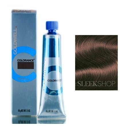 VIP Extensions Goldwell Colorance Demi-Permanent Acid Hair Color Coloration 5R, 2.1 oz Tube Demi-Permanent Hair Color White Smoke