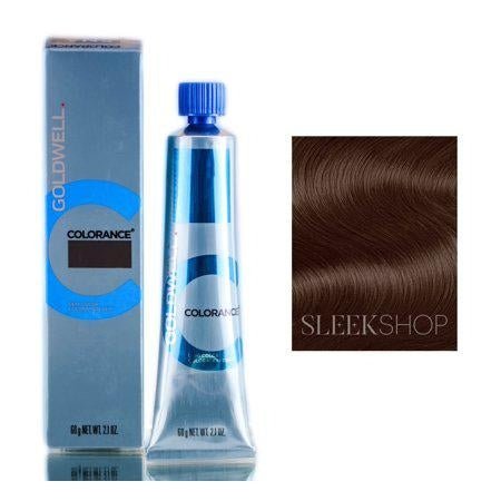 VIP Extensions Goldwell Colorance Demi-Permanent Acid Hair Color Coloration 5RB, 2.1 oz Tube Demi-Permanent Hair Color White Smoke
