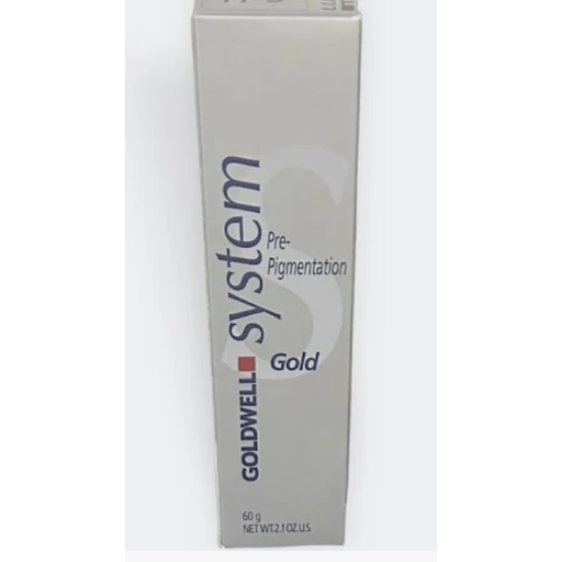 VIP Extensions Goldwell System Pre-Pigmentation Hair Color, Gold, 2.1 oz Permanent Hair Color Gray
