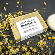 Soaplandia Soap Store Goat Milk & Olive Oil Bar Soap with Chamomile, Unscented Dark Slate Gray