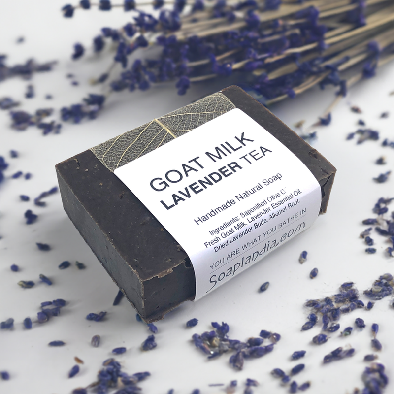 Soaplandia Soap Store Goat Milk & Lavender Tea Soap Bar Soap Lavender