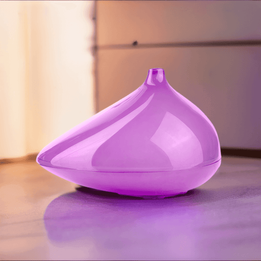 ZAQ Skin & Body Gem Aromatherapy Essential Oil Diffuser Diffusers Rosy Brown Purple,Red
