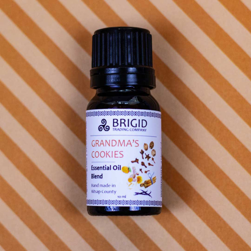 Brigid Trading Company Diffuser Oil Blends - Essential and Premium Fragrance Blends diffuser oil Tan Grandma's Cookies (Essential Oil Blend)