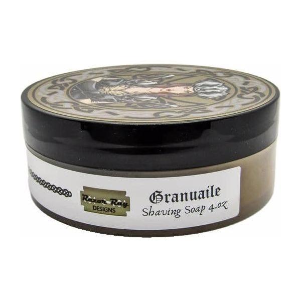Murphy and McNeil Granuaile Shaving Soap - by Murphy and McNeil Shaving Soap Dark Gray AON Shaving Soap 4.0oz,Shaving Soap Sample 0.5oz