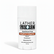Lather and More! Grapefruit and Bergamot Natural Deodorant deodorant White Smoke
