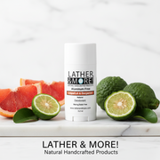 Lather and More! Grapefruit and Bergamot Natural Deodorant deodorant Lavender