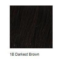 VIP Extensions HairUWear Gravity Top Piece Wig Black 1B Darkest Brown