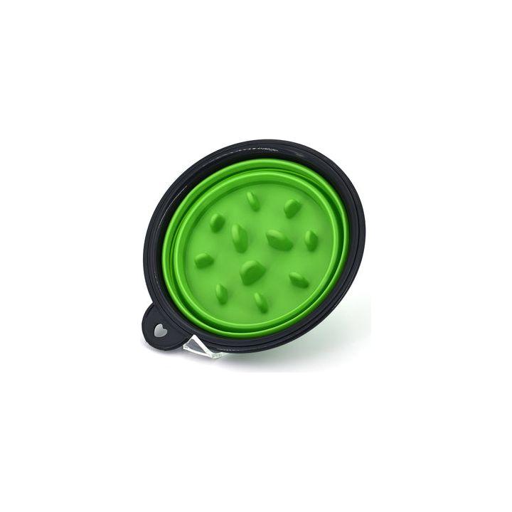 Stirling Soap Co Stirling Soap Co. Collapsible Silicone Shaving Bowl Collection Shaving Bowl Olive Drab Black,Green,Orange,Blue,Red