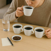 Shave Essentials Green to Mean Coffee Sampler Pack Coffee Dark Khaki