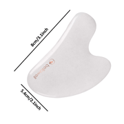 Bellawell Health Gua-sha White Jade Gua-sha White Smoke
