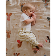 Be A Heart Guardian Angels Deluxe Muslin Baby Blanket Quilt Swaddling & Receiving Blankets Rosy Brown