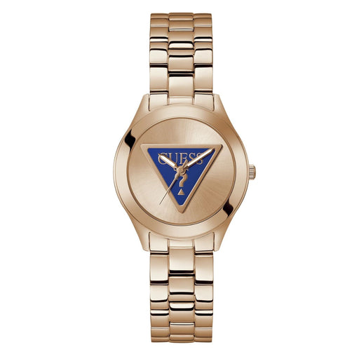 Bids.com Guess Women's Tri Plaque Watches White Smoke Default Title
