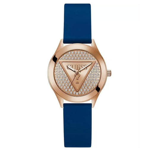 Bids.com Guess Women's Glitz Watches White Smoke Default Title