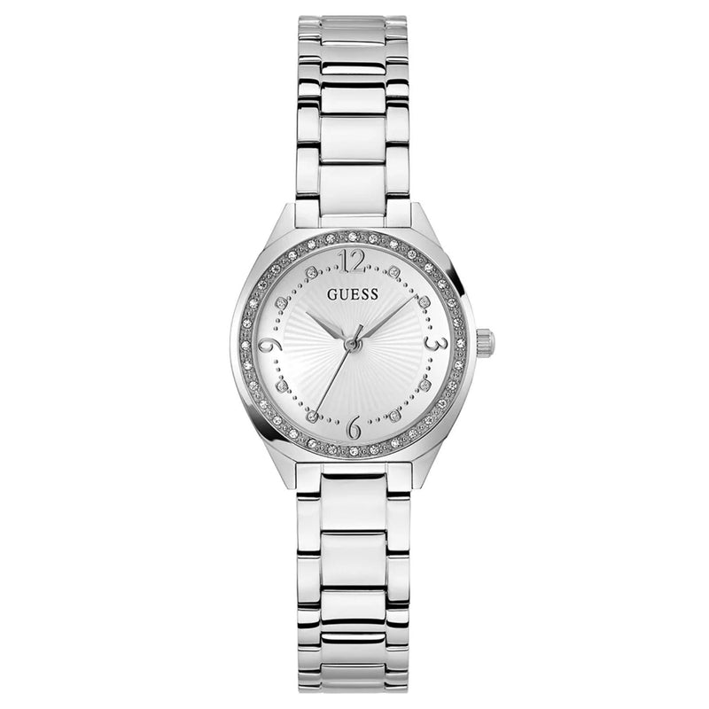 Bids.com Guess Women's Charlotte Watches White Smoke Default Title