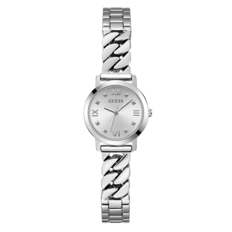Bids.com Guess Women's Chime Watches White Smoke Default Title