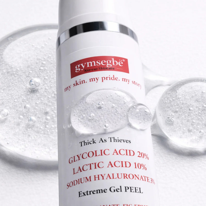 gymsegbë Thick As Thieves Pure Glycolic Acid Lactic Acid Extreme Gel Peel - 30ml Exfoliation, Dark Spots, Hyperpigmentation White Smoke 1 bottle,2 Bottles Save $0.99,3 Bottles Save $3.98,4 Bottles Save $11.97