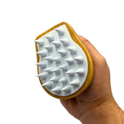Shave Essentials Hair and Scalp Massaging Brush Shower Sponges, Brushes & Scrubs White Smoke