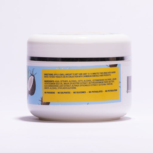Caribbean Emerald Hair Mask for Curly Hair Hair Mask Light Gray
