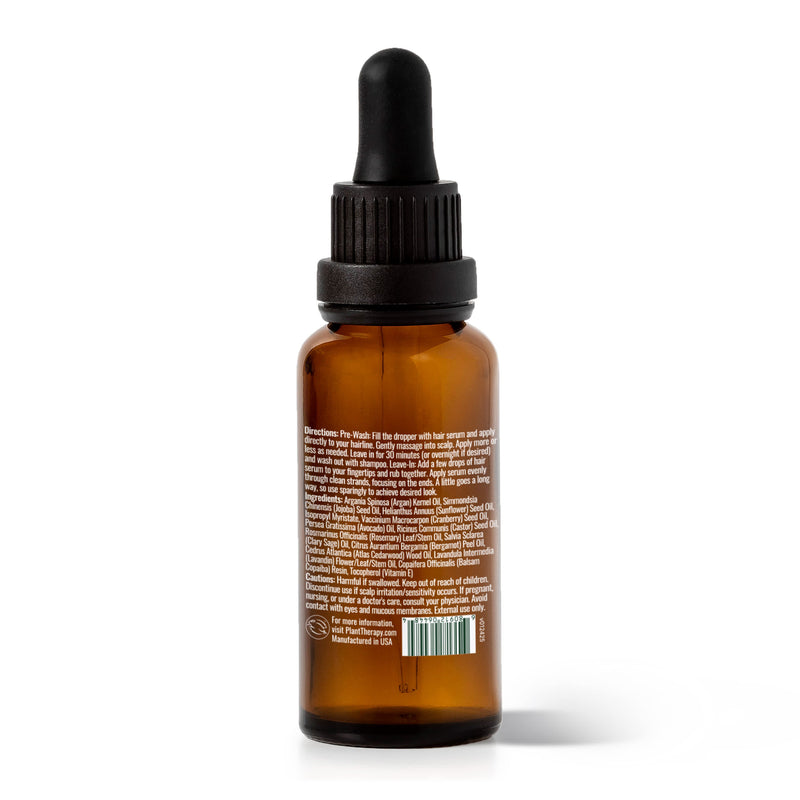 Plant Therapy Hair Therapy Strengthen & Grow Hair Serum Hair & Skin Care White Smoke 1 oz