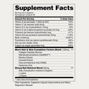 Snap Supplements Hair Growth Supplement for Men Lavender