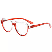 eyekeeper.com Half Moon Design Thicker Frame Reading Glasses R2006 Eyeglasses White Smoke Red / without magnification,Red / +0.50,Red / +0.75,Red / +1.00,Red / +1.25,Red / +1.50,Red / +1.75,Red / +2.00,Red / +2.25,Red / +2.50,Red / +2.75,Red / +3.00,Red / +3.50,Red / +4.00