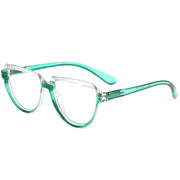 eyekeeper.com Half Moon Design Thicker Frame Reading Glasses R2006 Eyeglasses White Smoke Green / without magnification,Green / +0.50,Green / +0.75,Green / +1.00,Green / +1.25,Green / +1.50,Green / +1.75,Green / +2.00,Green / +2.25,Green / +2.50,Green / +2.75,Green / +3.00,Green / +3.50,Green / +4.00