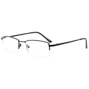 eyekeeper.com Half-rim Classic Rectangle Reading Glasses R1708 Eyeglasses White Smoke Black / +0.50,Black / +0.75,Black / +1.00,Black / +2.00