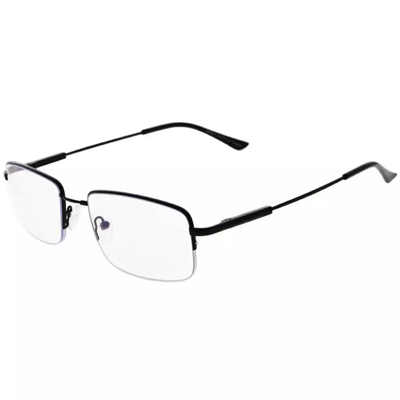 eyekeeper.com Half-rim Elegant Progressive Multifocal Reading Glasses M1702 Eyeglasses White Smoke Black / +1.00,Black / +1.50,Black / +2.00,Black / +2.50,Black / +3.00,Black / +3.50