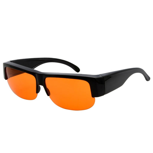 eyekeeper.com Fitover Glasses Blue Light Blocking Half-rim Computer Eyeglasses DSXM1803-A Eyeglasses White Smoke Black / without magnification,Black Red / without magnification,Tortoise / without magnification