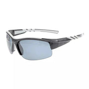 eyekeeper.com Half Rim TR90 Polarized Bifocal Reading Sunglasses TH6226PGSG Sunglasses White Smoke Shiny Black / +1.50,Shiny Black / +2.00,Shiny Black / +2.50,Shiny Black / +3.00