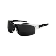 eyekeeper.com Half Rim TR90 Polarized Bifocal Reading Sunglasses TH6226PGSG Sunglasses White Smoke Clear / +1.50,Clear / +2.00,Clear / +2.50,Clear / +3.00