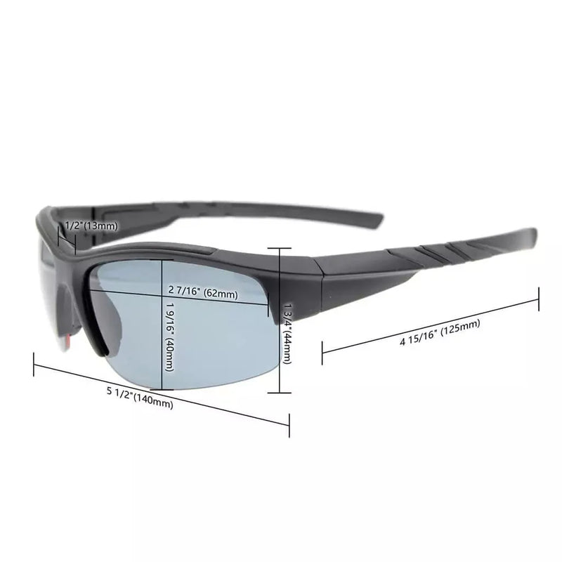 eyekeeper.com Half Rim TR90 Sport Polycarbonate Polarized Sunglasses TH6226 Sunglasses White Smoke Black Grey Lens / without magnification,Black Silver Mirror / without magnification,Black Blue Mirror / without magnification,Brown Brown Lens / without magnification,Silver Grey Lens / without magnification,White Grey Lens / without magnification,Black R