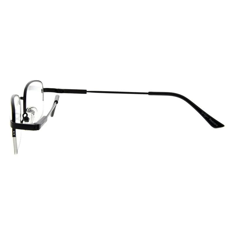eyekeeper.com Half Rim Rectangle Reading Glasses R1704 Eyeglasses White Smoke Black / without magnification,Black / +0.50,Black / +0.75,Black / +1.00,Black / +1.25,Black / +1.50,Black / +1.75,Black / +2.00,Black / +2.25,Black / +2.50,Black / +2.75,Black / +3.00,Black / +3.50,Black / +4.00,Gold / without magnification,Gold / +0.50,G