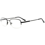 eyekeeper.com Half Rim Rectangle Reading Glasses R1704 Eyeglasses White Smoke Black / without magnification,Black / +0.50,Black / +0.75,Black / +1.00,Black / +1.25,Black / +1.50,Black / +1.75,Black / +2.00,Black / +2.25,Black / +2.50,Black / +2.75,Black / +3.00,Black / +3.50,Black / +4.00,Gold / without magnification,Gold / +0.50,G