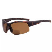 eyekeeper.com Half Rimless TR90 Sport Bifocal Reading Sunglasses TH6226-B Sunglasses White Smoke Matte Tortoise / +1.00,Matte Tortoise / +1.25,Matte Tortoise / +1.50,Matte Tortoise / +1.75,Matte Tortoise / +2.00,Matte Tortoise / +2.25,Matte Tortoise / +2.50,Matte Tortoise / +3.00,Matte Tortoise / +3.50