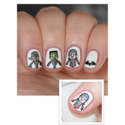 UberChic Beauty Halloween-10 Stamping Plate Rosy Brown