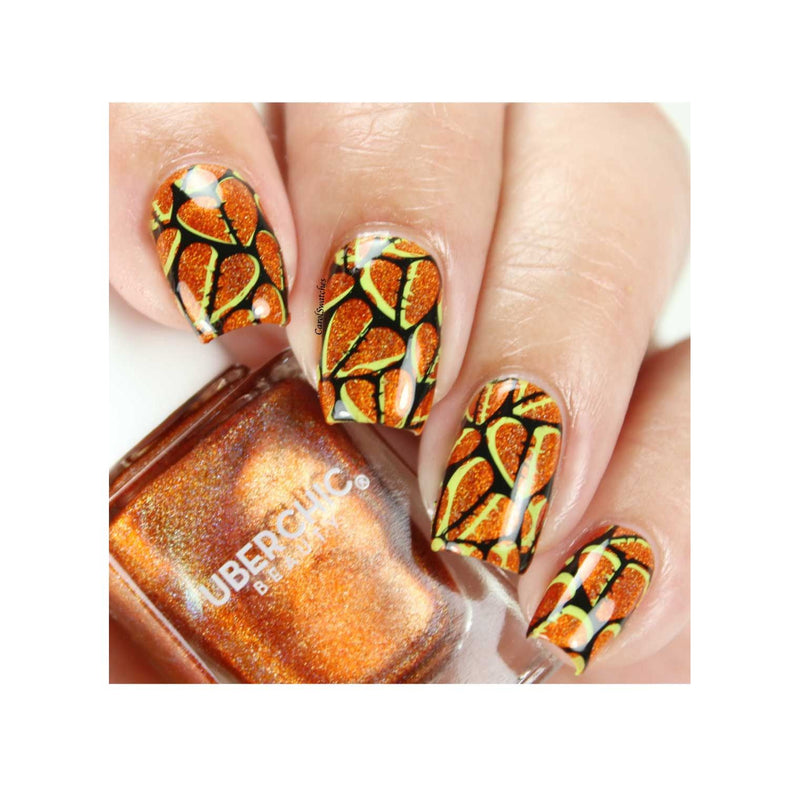 UberChic Beauty Halloween-06 Stamping Plate Tan