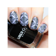 UberChic Beauty Halloween-06 Stamping Plate Light Gray
