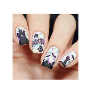 UberChic Beauty Halloween-06 Stamping Plate Gray