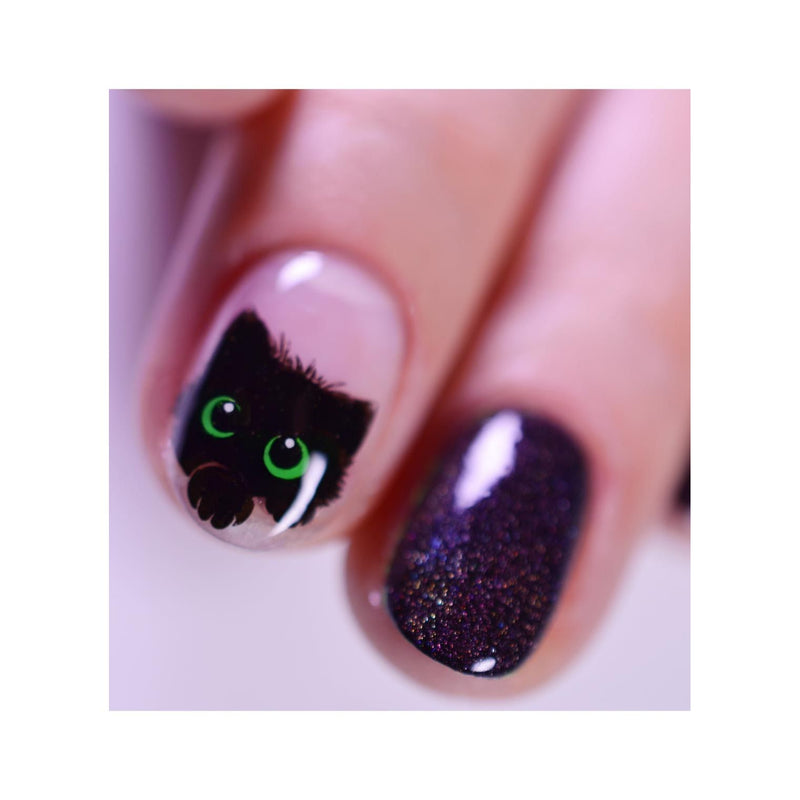 UberChic Beauty Halloween-11 Stamping Plate Thistle