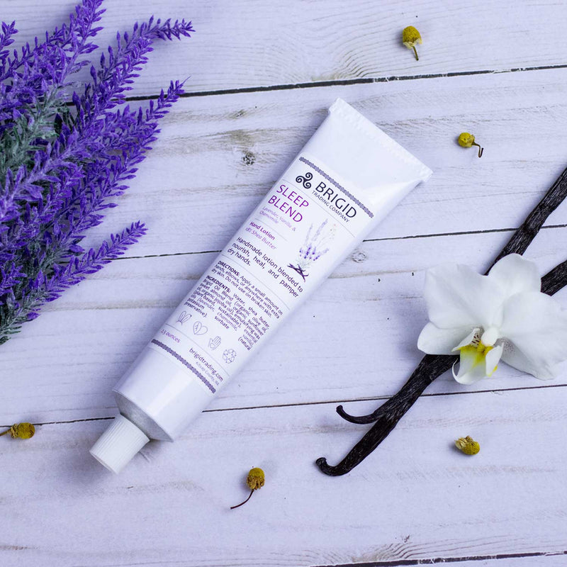 Brigid Trading Company Sleep Blend Natural Hand Lotion - Lavender, Chamomile, and Vanilla Lotion Thistle
