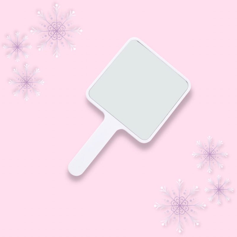 Prolux Cosmetics Christmas Handheld Mirror Mirror Misty Rose