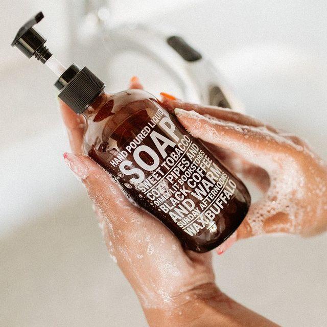 Wax Buffalo Wax Buffalo Liquid Soap Soaps Light Gray Armitage Street,Blood Orange,Red Ferne,Rosemary + Mint,Sweet Tobacco