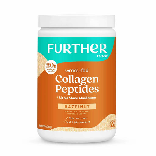 Further Food Hazelnut Collagen Peptides Powder Collagen Chocolate 1 Pack