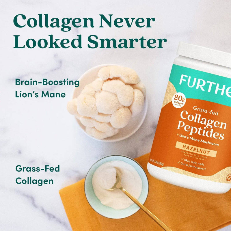 Further Food Hazelnut Collagen Peptides Powder Collagen Antique White 1 Pack,2 Pack,3 Pack