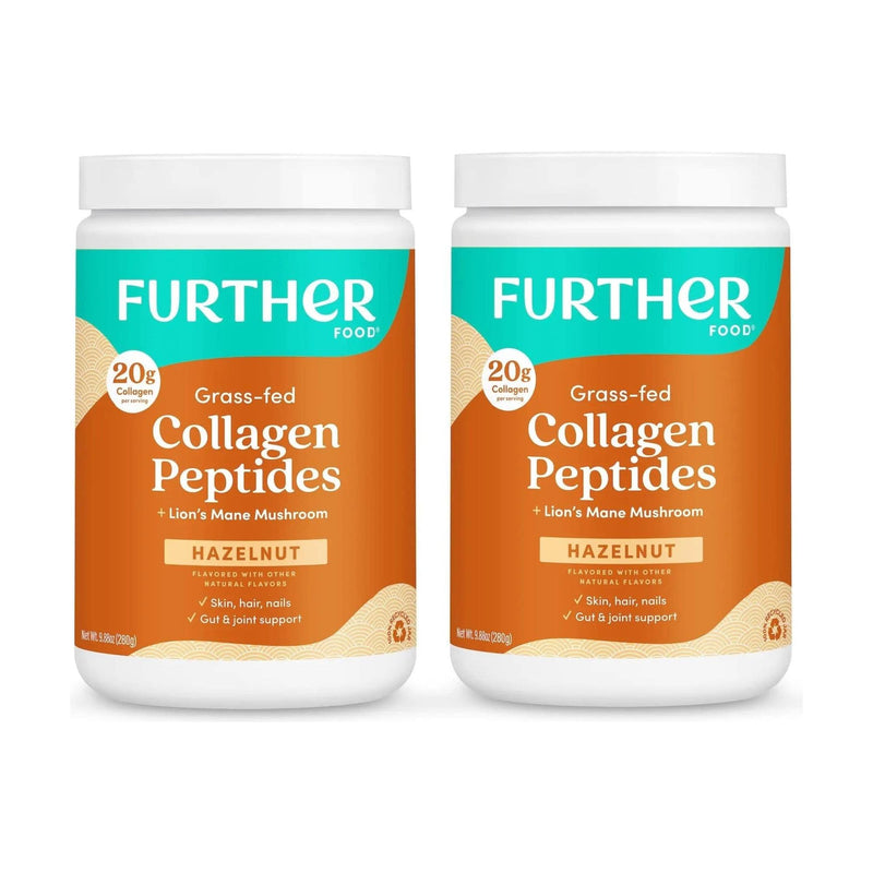 Further Food Hazelnut Collagen Peptides Powder Collagen Chocolate 2 Pack