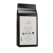 Lifeboost Coffee Hazelnut Flavored Coffee Light Gray Ground / 1