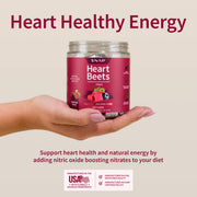 Snap Supplements Heart Beets Chews - Buy 2, Get 1 FREE! Light Gray